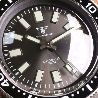 速发41mm 62MAS Tandorio Automatic 300m Diving Black/Grey/Blu