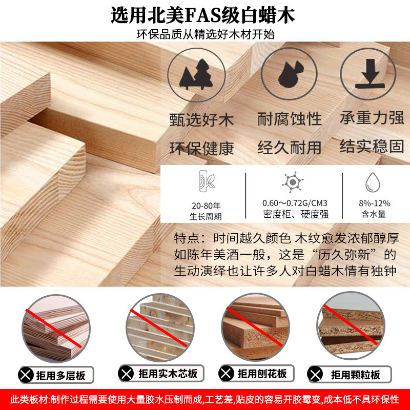 美式五斗柜实木收纳柜简约现代客厅五七九斗橱白色储物卧室电视柜图片