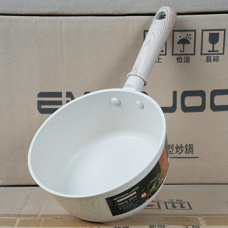 麦饭石小奶锅不粘锅煮面煮奶茶专用锅一人食锅泡面锅煮蛋煮粥小锅