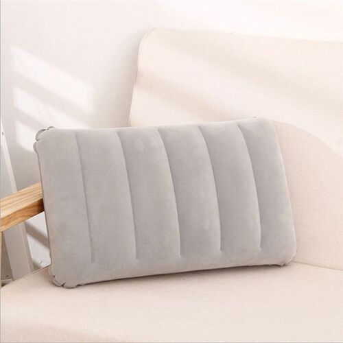 Convenient ltralight Inflatable PVC Nylon Air Pillow Sleep C