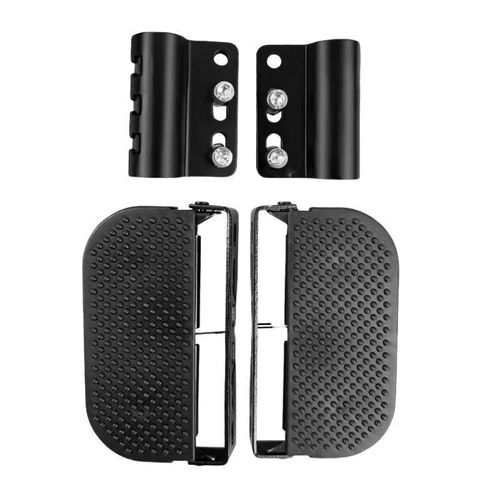 电动车脚踏两侧可折叠脚踏摩托车护杠脚蹬保险杠加装调节搁脚通用