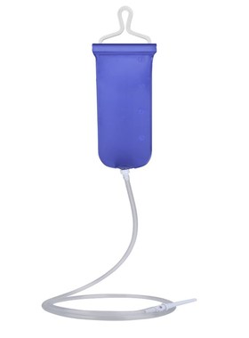 1.6L/2L Reusable Foldable Anal Douche Enema Bag Kit Vaginal