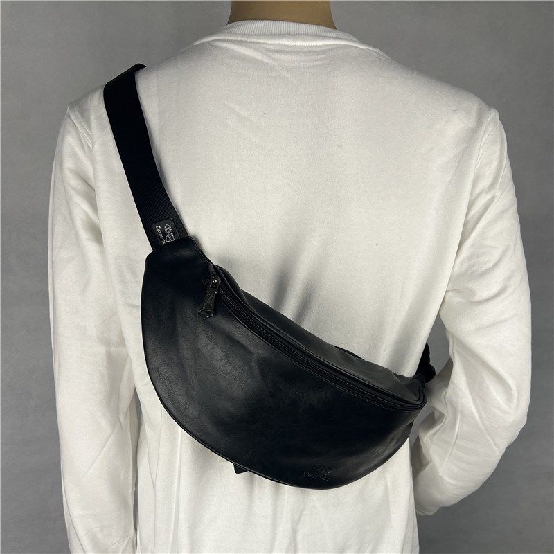 2023新款潮男单肩包 街头软皮日韩胸包 休闲胸前背包手机包斜腰包,箱包皮具/热销女包/男包,胸包,淘宝优惠券,粉丝福利购,淘宝优惠卷