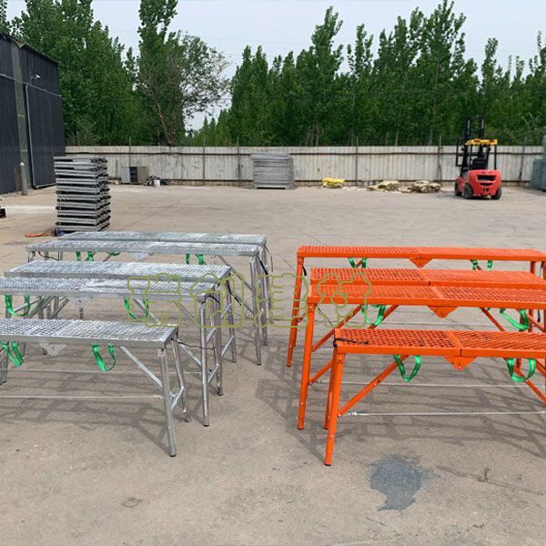 脚手架子圆管马凳工地凳子折叠便携工f地施工架子施工铁凳子折叠