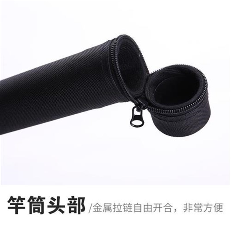 鱼竿包2022年新款杆包轻便型竿桶多功能包硬壳渔具包路亚轻便型小