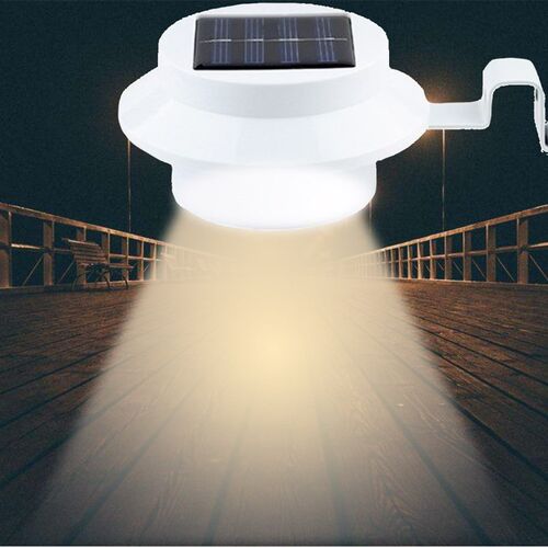 3LED Solar Light Corridor Wall Lamp Courtyard Outdoor Fence