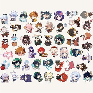 Anime Game Stickers 推荐 Genshin NEW 100PCS Impact Graffit