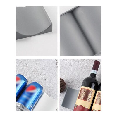 Wine Rack Stackable Bottle Holder Countertop Wine Bottle Rac