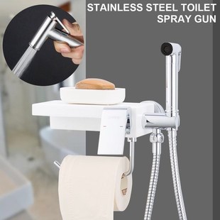 Nozzle Hand Stainless Spray Flusher Toilet Steel 推荐