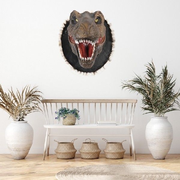 速发Creative Emulsion Dinosaur Wall Hanging Stable Home