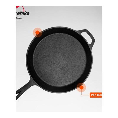 新品Naturehike Cast Iron Frying Pan Cast Iron Outdoor Picnic