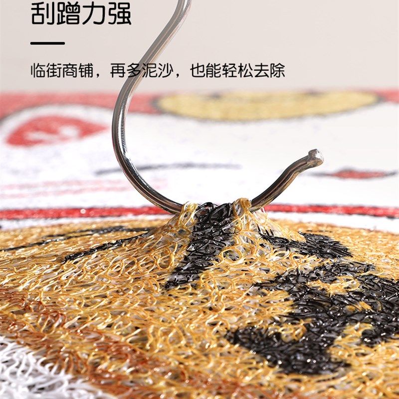 欢迎光临门垫地垫进门商用店铺入户门口丝圈防滑脚垫红色迎宾地毯,居家布艺,入户地垫,淘宝优惠券,粉丝福利购,淘宝优惠卷