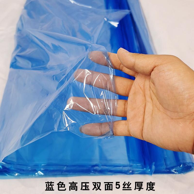 现货双层加蓝色i内膜袋编织袋加厚蛇皮袋防潮防水快递袋邮寄搬家