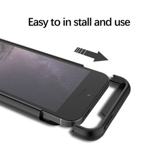 iPhone 7 8 5 SE 5S Battery Charger Case 4000mAh Backup Power