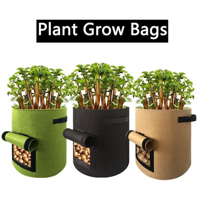 Potato Pot Plant Grow Bags Jardin  Planting Bag Home Garden