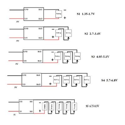 极速12pcs 5VTypec Interface Lithium Battery Charger Module