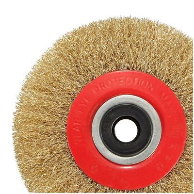 HLZS-Wire Brush Wheel for Bench Grinder Polish + Reducers Ad