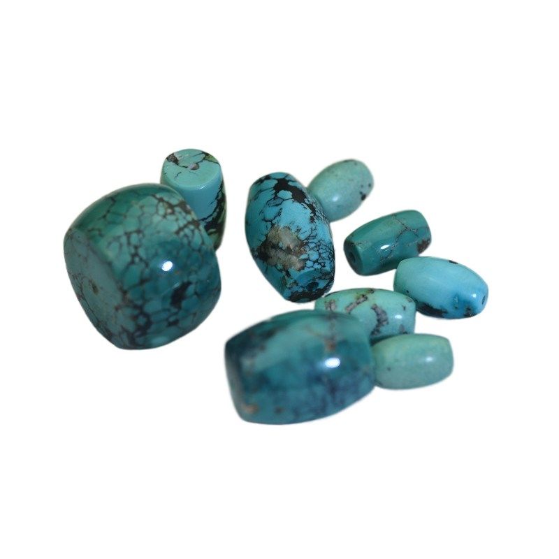 原矿天然无优化绿松石高瓷散珠单珠手链配珠隔珠桶珠DIY文玩配饰,饰品/流行首饰/时尚饰品新,DIY配件,淘宝优惠券,粉丝福利购,淘宝优惠卷