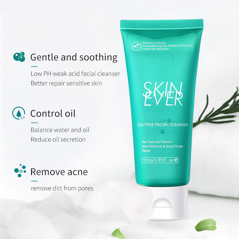 速发SKIN EVER茶树祛痘洗面奶Tea tree acne facial cleanser SK