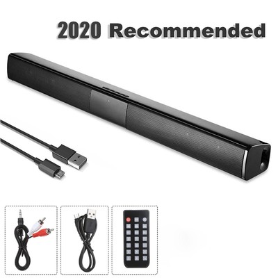 推荐20W TV Sound Bar Wired Wireless Bluetooth SoundBar speak