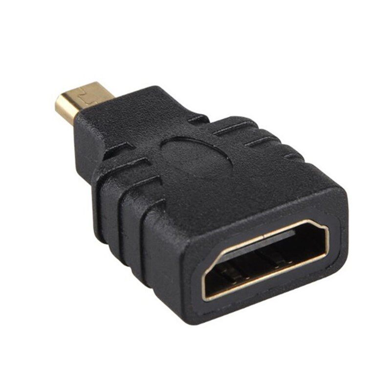 Micro-HDMI to HDMI Adapter Gold-Plated 1080P Micro HDMI Male