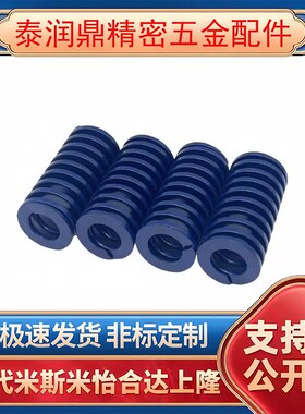 T-SWL16-15/20/25/30/40/50/60/70/80/90/100到300蓝色模具弹簧