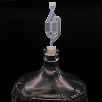 速发Airlock Carboy Snug Kit Homebrew Beer & Wine Glass Carbo