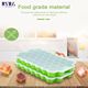 Cube 37Grid Ice Trays Colorful 新品 Silic Maker Honeycomb