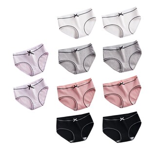 Soft Cute Cotton 速发3pc Breathable Girls Knot Underwear lot