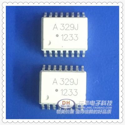 推荐HCPL-329J A329J全新现货SOP16光耦隔离器光电耦合器质优价廉