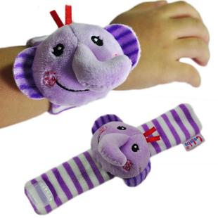 Toy Plush Baby 极速0 Rattle Cut Strap Yrs Wrist Animal