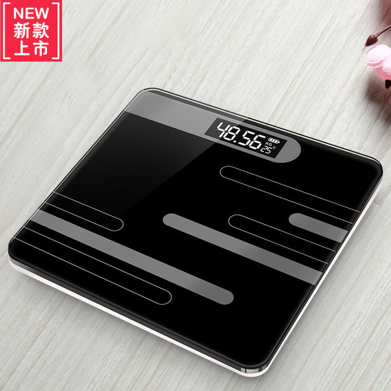 推荐Household electronic scales weight scales USBcharging电 个人护理/保健/按摩器材 体重秤/健康秤/体脂秤 原图主图