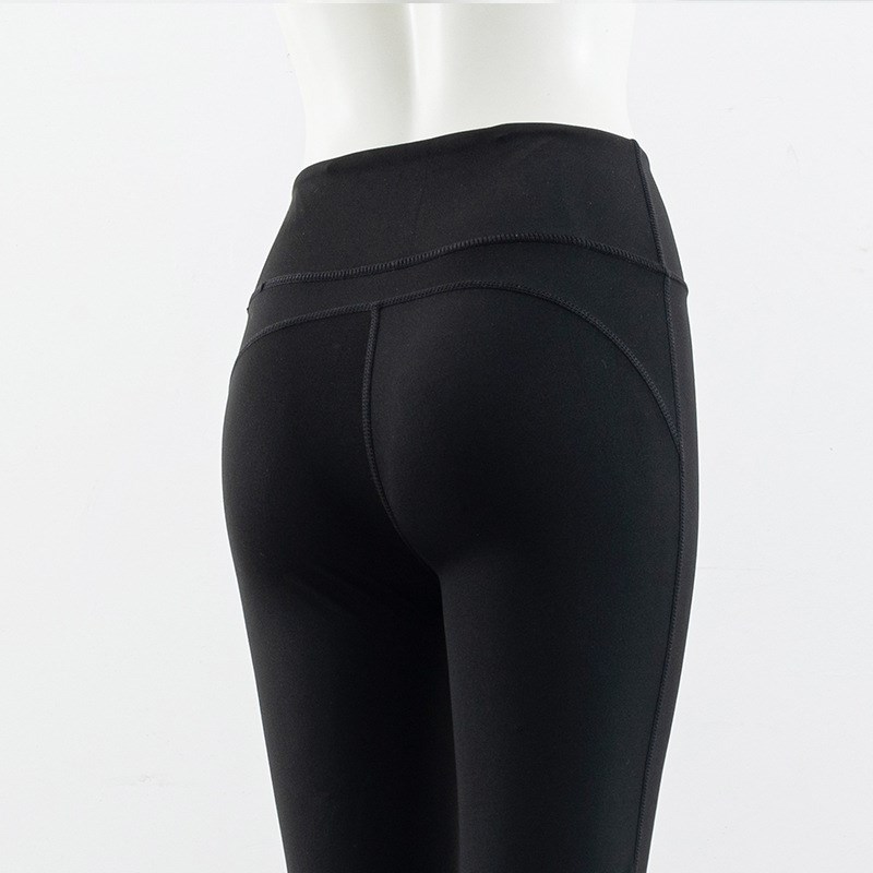 Groove瑜伽裤微喇加绒保暖喇叭裤女加长高腰提R臀阔腿运动健身休