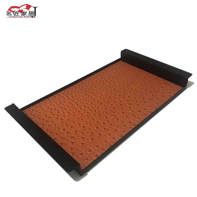 定制新中式酒店展厅金属托盘铁艺玄关摆件样板房间客厅茶几装饰品,家居饰品,其他工艺饰品,淘宝优惠券,粉丝福利购,淘宝优惠卷