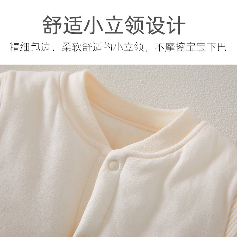 婴儿秋冬款连体衣夹棉外出棉服宝宝加厚哈S衣冬装衣服冬季’