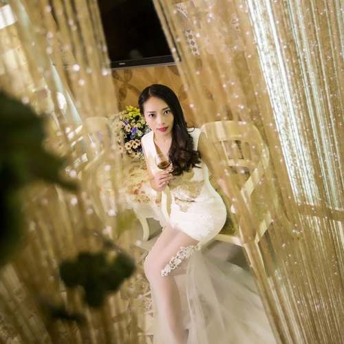 婚庆珠线吊帘悬挂隔断帘卧室线帘2023年新款流苏门帘子免打孔