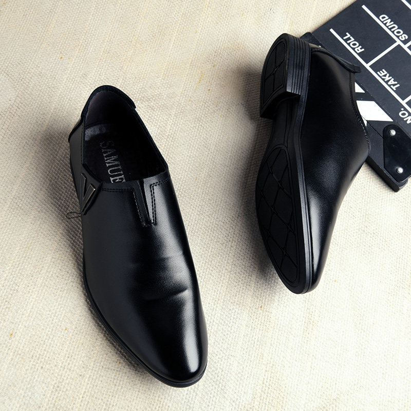 一脚蹬发型师皮鞋男英伦韩版套脚懒人尖头潮流透气商务休闲男鞋子,流行男鞋,单鞋,淘宝优惠券,粉丝福利购,淘宝优惠卷