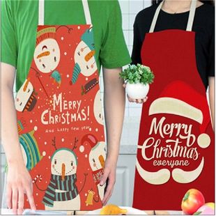 Apron Merry 推荐 Christmas for Linen Decorations