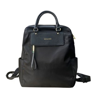 大气黑色双肩包2025新款两用女包通勤防水简约韩系手提包背包书包