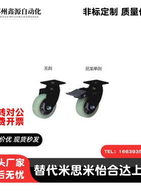 中轻载型万向/固定脚轮E-CJS01 E-CJF01/02-D63/D75/D100/D125-PD