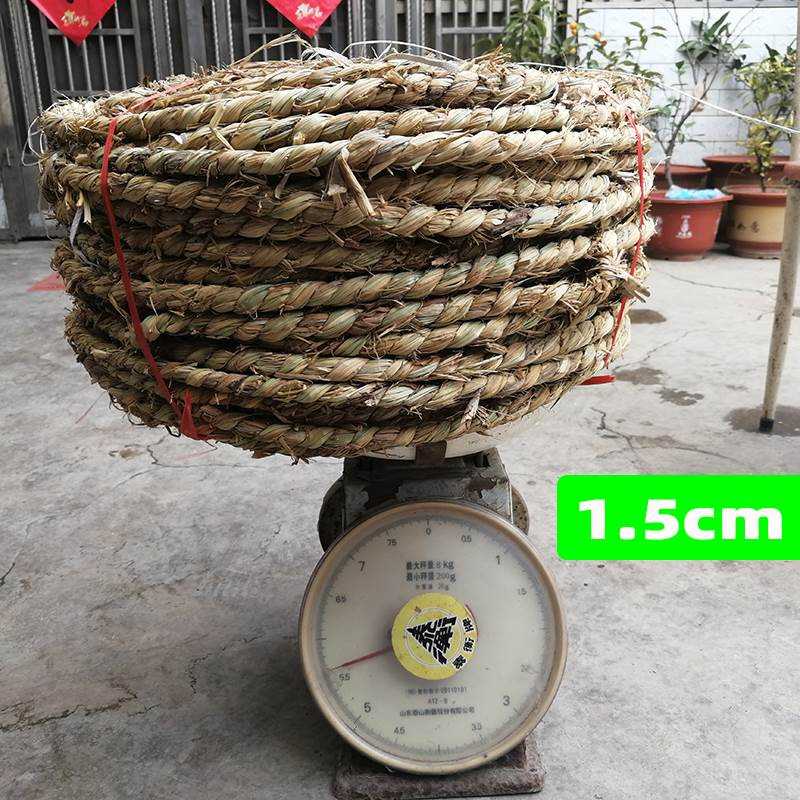 热销中济宁稻冻绳子做手工草绳稻草绳园树缠林包土球捆扎编织防草