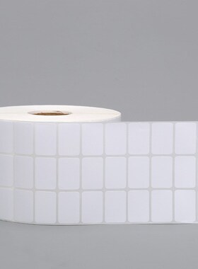 空白不干胶b标签贴三排32*23*10000张空白不干胶标签贴纸白色