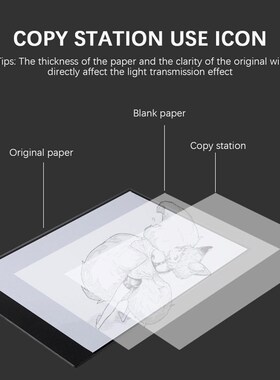 A3  LED Light Pad Artcraft Tracing Light Box Copy Board Digi