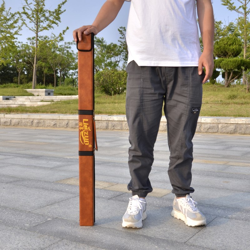 路亚竿桶1/1.2/1.3米便携式 方竿筒矶钓包手竿包炮竿包渔具包