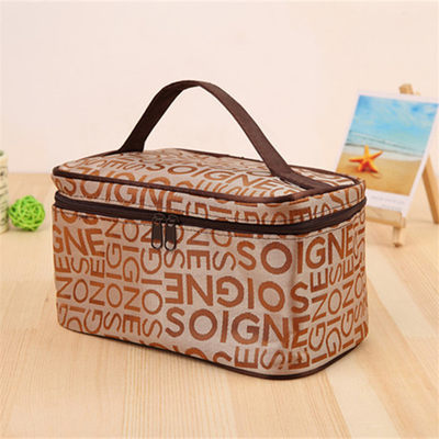 推荐Fashion Letter Makeup Bag Multifunction Lady Square Trav