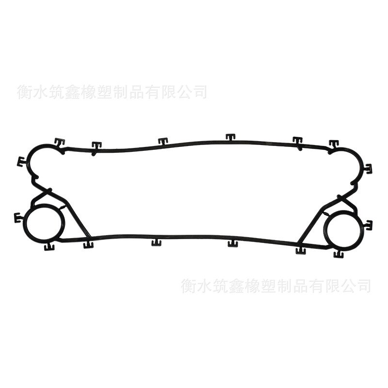 船用板式换热器交换器密封垫耐高温橡胶垫三元乙丙冷却器配件可拆