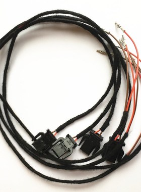 Car Interior Red Door Panel Warning Light&Cable Wring harnes