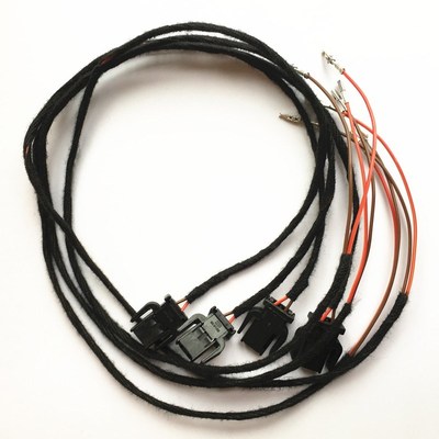 Car Interior Red Door Panel Warning Light&Cable Wring harnes