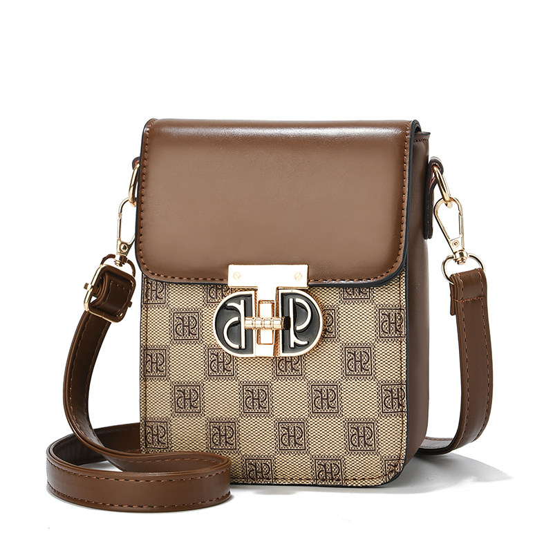 放手机的小包手机包2024新款包包斜挎小包女拼色小挎包百搭送妈妈