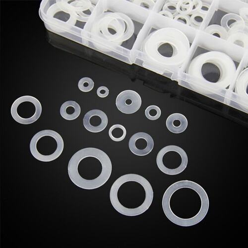 现货250pcs/lot M3.5-M20 Soft Nylon Washers O Ring SVeal Kit